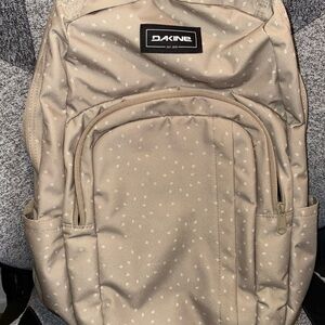 Dakine Tan Backpack Durable Canvas School Essential